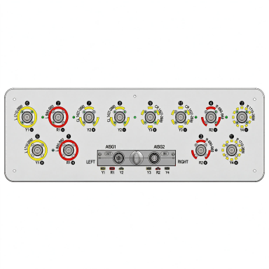 12‑Port 2L4H Multi‑Band Base Station Antenna