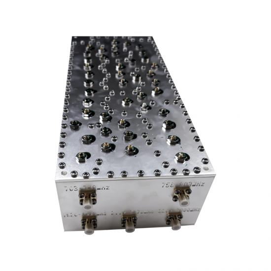 703-748&758-803&1920-1980&2110-2170&&3300-3800MHz Pentaplexer